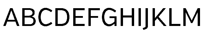Verb Regular Font UPPERCASE