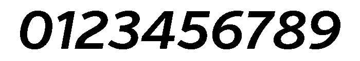 Verb Semi Bold Italic Font OTHER CHARS