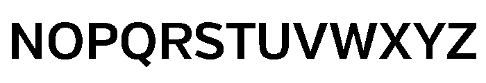 Verb Semi Bold Font UPPERCASE