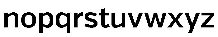 Verb Semi Bold Font LOWERCASE