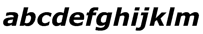 Verdana Pro Bold Italic FONT