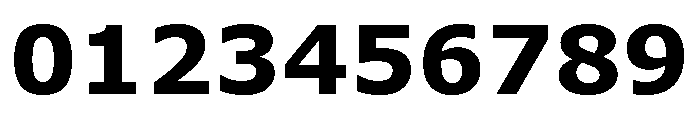 Verdana Pro Bold Font OTHER CHARS