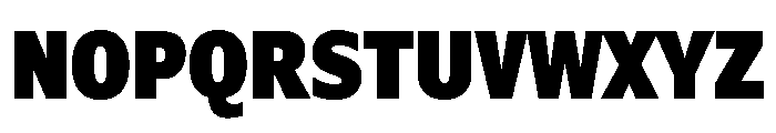 Verdana Pro Condensed Black Font UPPERCASE