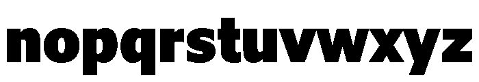 Verdana Pro Condensed Black Font LOWERCASE