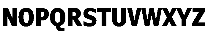 Verdana Pro Condensed Bold Font UPPERCASE
