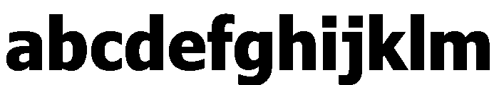 Verdana Pro Condensed Bold FONT