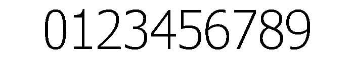 Verdana Pro Condensed Light Font OTHER CHARS