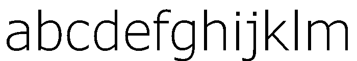 Verdana Pro Light FONT