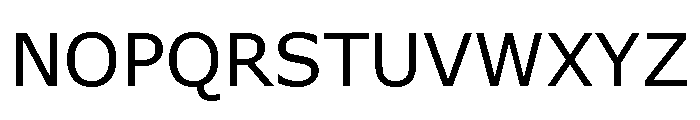 Verdana Pro Regular Font UPPERCASE