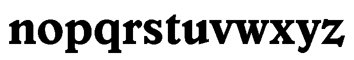 Veronese Bold Font LOWERCASE