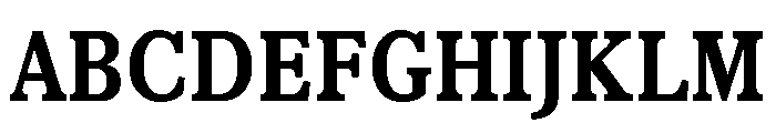 Veronese Condensed Bold Font UPPERCASE