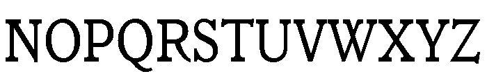 Veronese Condensed Book Font UPPERCASE