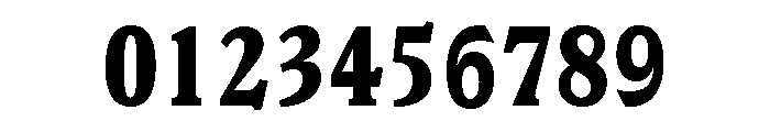 Veronese Condensed Extra Bold Font OTHER CHARS