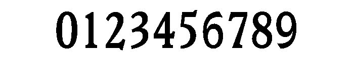 Veronese Condensed Medium Font OTHER CHARS