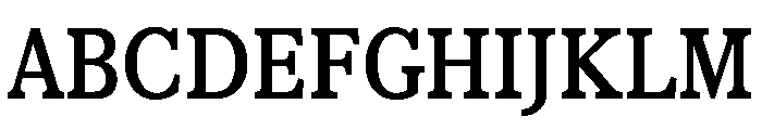 Veronese Condensed Medium Font UPPERCASE