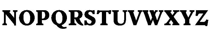 Veronese Extra Bold Font UPPERCASE