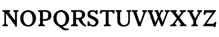 Veronese Medium Font UPPERCASE