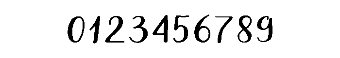 Veryberry Regular Font OTHER CHARS