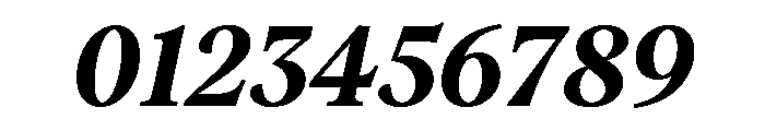 Vesterbro Bold Italic Font OTHER CHARS