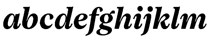 Vesterbro Bold Italic FONT