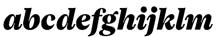 Vesterbro Extra Bold Italic FONT