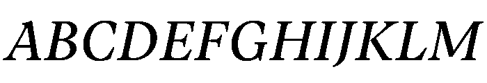 Vesterbro Italic Font UPPERCASE
