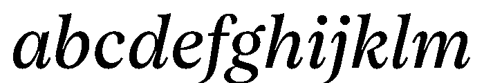 Vesterbro Italic FONT