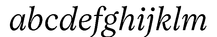 Vesterbro Light Italic FONT
