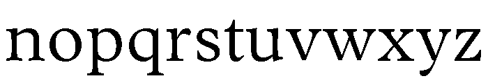 Vesterbro Light Font LOWERCASE