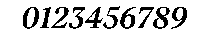 Vesterbro Medium Italic Font OTHER CHARS