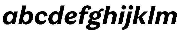 Vesterbro Sans Bold Italic FONT