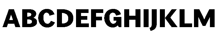 Vesterbro Sans Extra Bold Font UPPERCASE