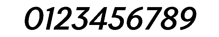 Vesterbro Sans Medium Italic Font OTHER CHARS