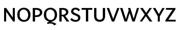 Vesterbro Sans Medium Font UPPERCASE