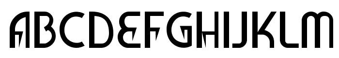 Veckio Font UPPERCASE