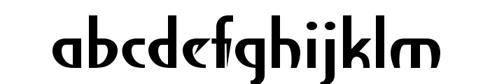 VeckioBold Font LOWERCASE