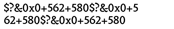 Vekta Serif Medium Font OTHER CHARS