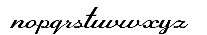 Vellum-ExpandedRegular Font LOWERCASE