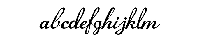 Vellum Font LOWERCASE