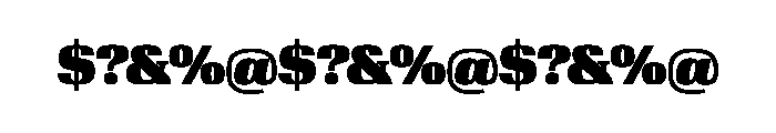 Velo Serif Display Black Font OTHER CHARS