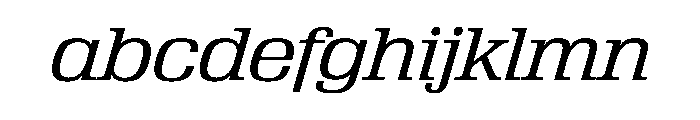 Velo Serif Display Italic Font LOWERCASE
