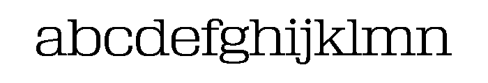 Velo Serif Display Light Font LOWERCASE