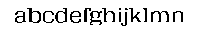 Velo Serif Display Regular Font LOWERCASE