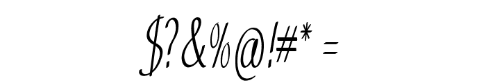 Veribo-ExtracondensedRegular Font OTHER CHARS