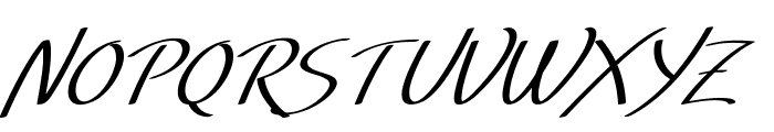 Veribo-Italic Font UPPERCASE