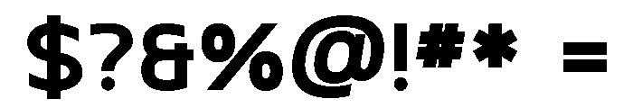 Vfu Zero Font OTHER CHARS
