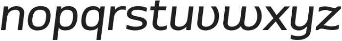 Vfu Semi Bold Italic otf (600) Font LOWERCASE