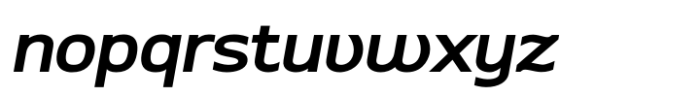 Vfu Extra Bold Italic Font LOWERCASE