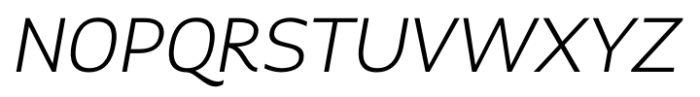 Vfu Regular Italic Font UPPERCASE