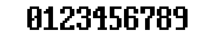 VGA New Regular Font OTHER CHARS
